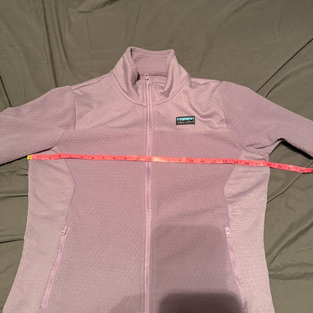 Simply Southern purple Recycled fabric Full Zip Soft Jacket Size XL casual - Picture 8 of 13